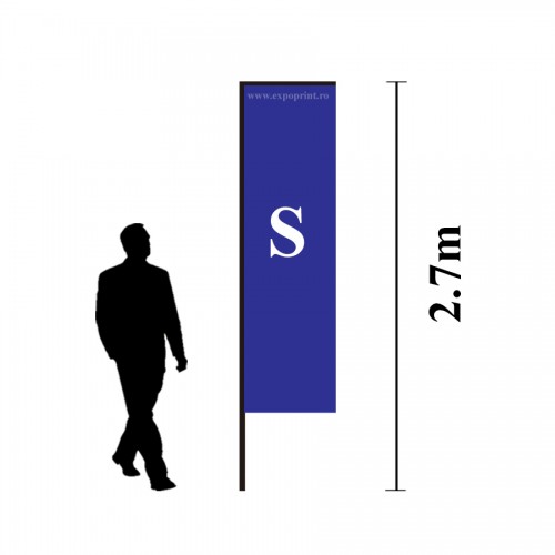 Steag Rectangular Drept 2.7m (S)